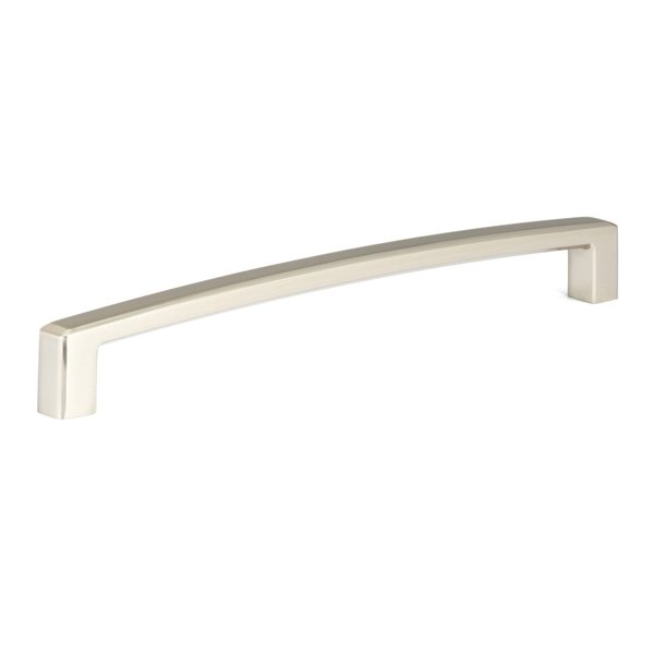 Richelieu Hardware 7 9/16-inch (192 mm) Center to Center Brushed Nickel Contemporary Cabinet Pull BP8189192195