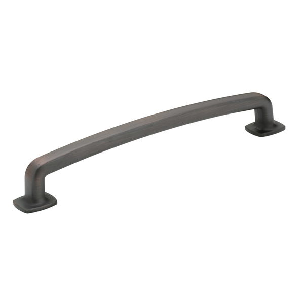 Richelieu Hardware 6-5/16 in. (160 mm) Center-to-Center Brushed Oil-Rubbed Bronze Transitional Drawer Pull BP863160BORB