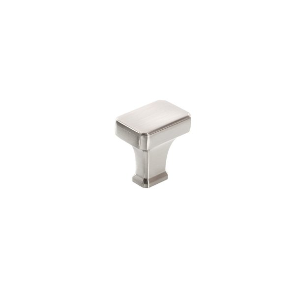 Richelieu Hardware 1 3/16-inch (30 mm) x 25/32-inch (20 mm) Brushed Nickel Transitional Cabinet Knob BP865030195