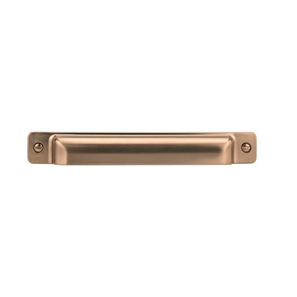 Richelieu Hardware 5 1/16 in (128 mm) Center-to-Center Champagne Bronze Transitional Cabinet Pull BP8716128CHBRZ