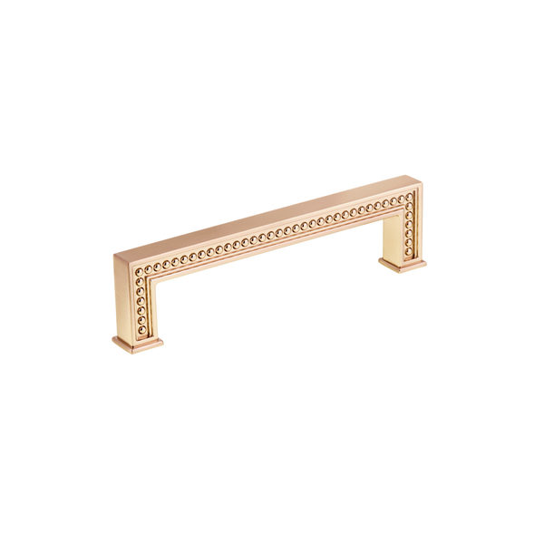 Richelieu Hardware 5-1/16 in. (128 mm) Center-to-Center Champagne Bronze Transitional Drawer Pull BP8795128CHBRZ