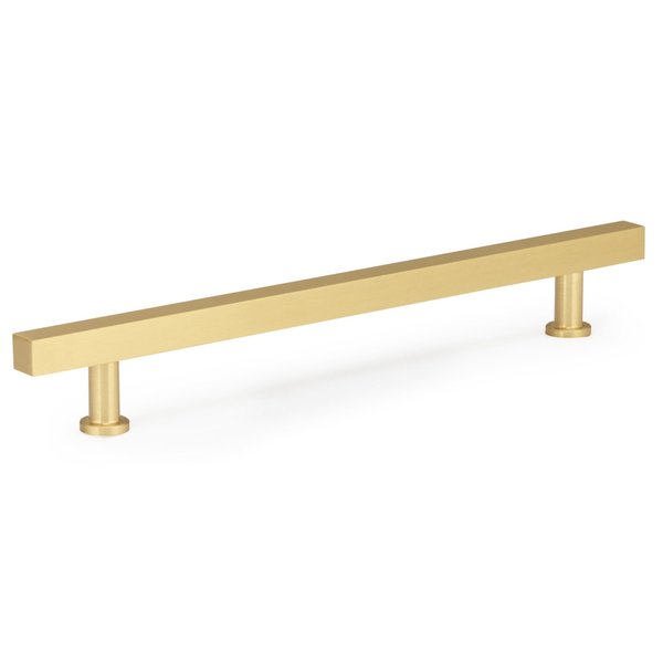 Richelieu Hardware 7 9/16-inch (192 mm) Center to Center Royal Gold Contemporary Cabinet Pull BP8864192162