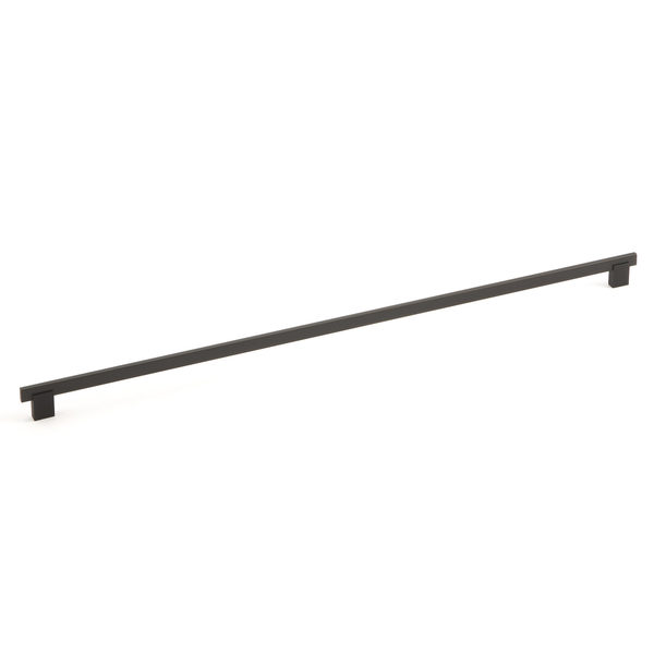 Richelieu Hardware 25-3/16 in. (640 mm) Center-to-Center Matte Black Contemporary Drawer Pull BP905640900