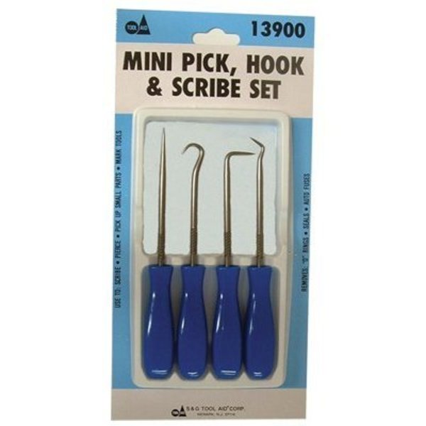 Estwing 42450 Mini Pick and Hook Set (4-Piece)