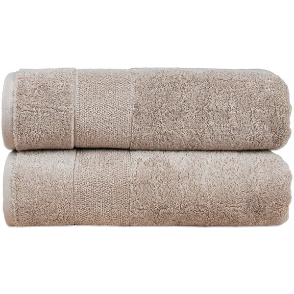 Humus 18 Piece Plush Cotton Bath Towel Set