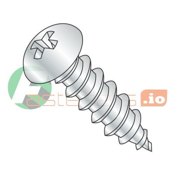 Fastenere #7 x 1/2 Slotted Round Head Wood Screws Stainless Steel 18-8 100