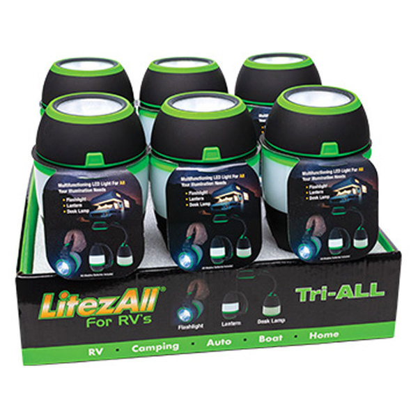LitezAll Tri-All Lantern Flashlight and Desk Lamp