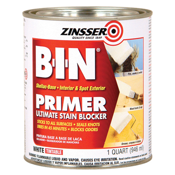 Zinsser Bulls Eye Shellac, Clear - 1 qt can