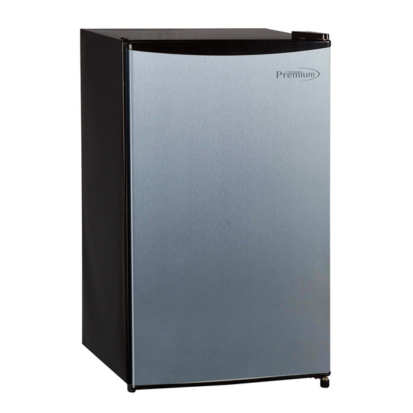 Premium Levella 3.2 Cu Ft Mini Fridge With Freezer Compartment In