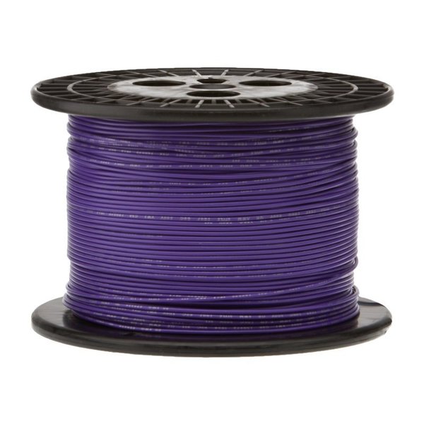 Remington Industries Cut & Stripped Hook Up Wires, 24 AWG, Solid, 6 Leads  - 10 Colors, PK 200 CS24UL1007SLD.5