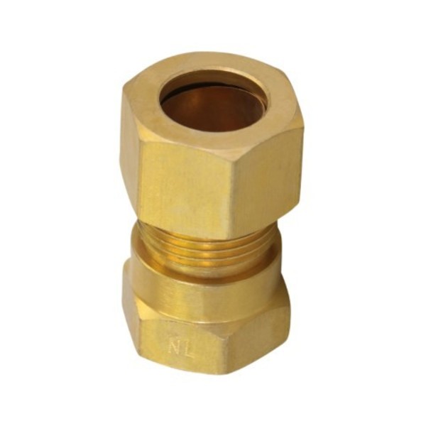 Great Choice Product Lot Of 2 1/4 In. Fip Compression Brass Pipe