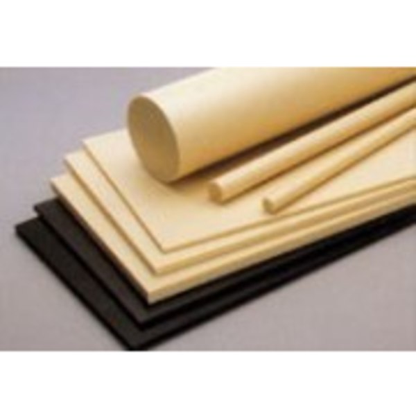 POLYMERSHAPES 48 in. x 96 in. x 0.060 in. Black ABS Sheets - 5 Pack