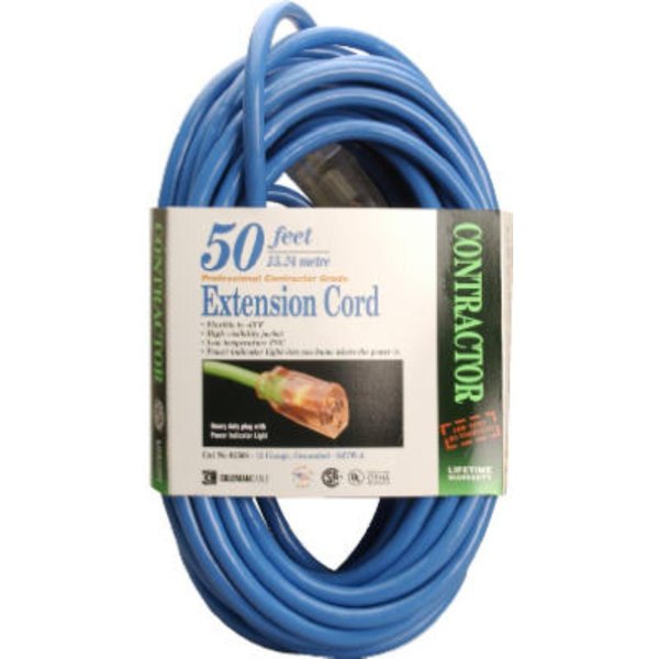 Southwire 50-Foot 12/3 Cold Weather Extension Cord, Blue (2568sw0006),  Extension Cords -  Canada
