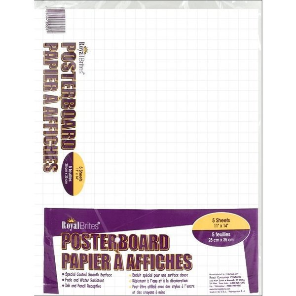 5Ct 11X14 Poster Board