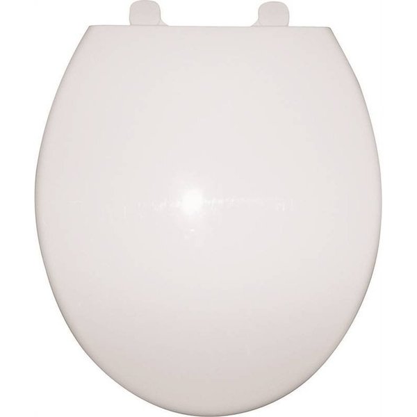 Prosource Toilet Seat Rnd Poly White Q-328-WH | Zoro