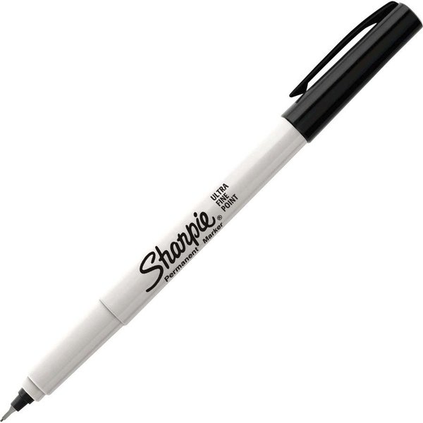 Sharpie Permanent Marker, Ultra-Fine, 3/10Wx3/10Lx7H, 36/BX, BK PK  SAN2082960