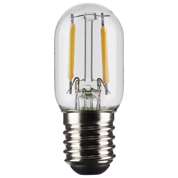 Satco 3 Watt Lamp, Clear, Intermediate 90 CRI, 3000K S21343 Zoro