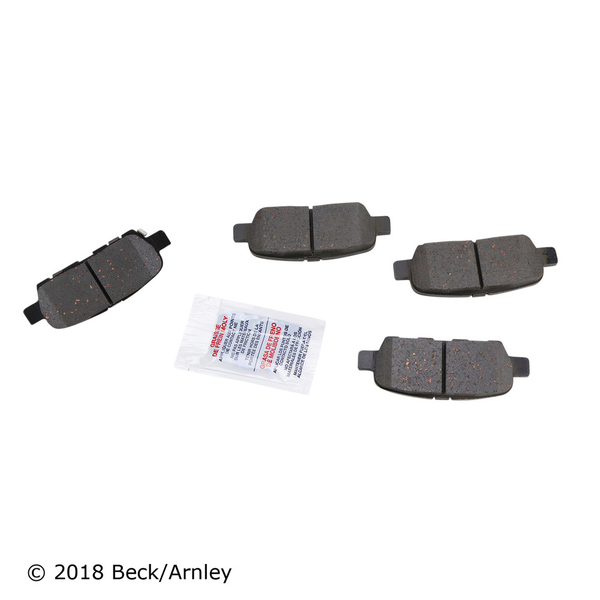 Beck/Arnley Disc Brake Pad Set, 089-1687 089-1687