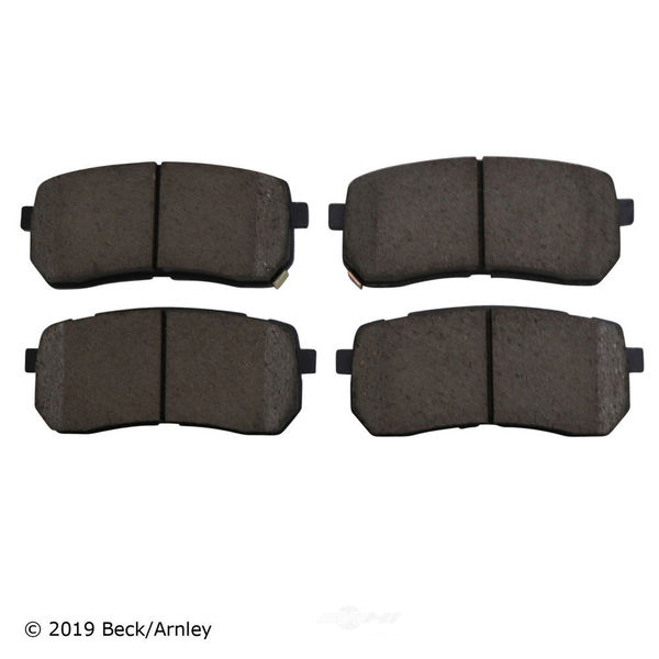 Beck/Arnley Disc Brake Pad Set, 089-1900 089-1900