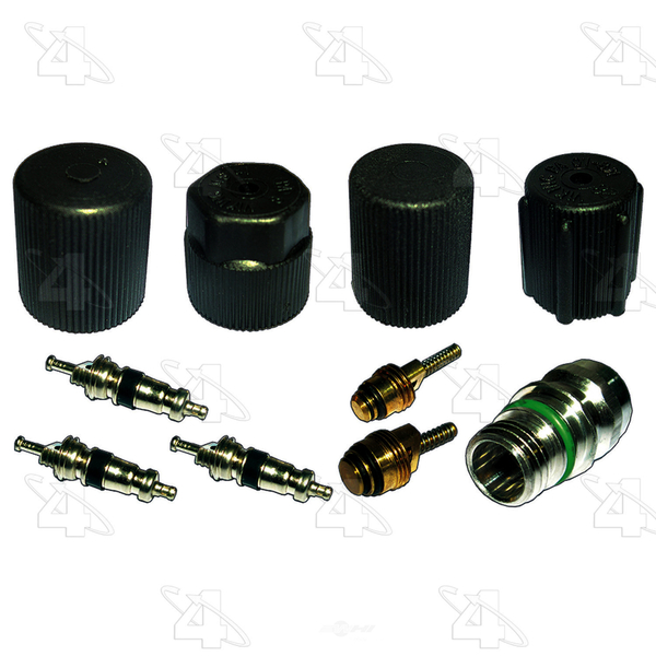Four Seasons A/C System Valve Core and Cap Kit, 26782 26782