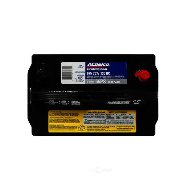 Acdelco Vehicle Battery, 65PS 65PS