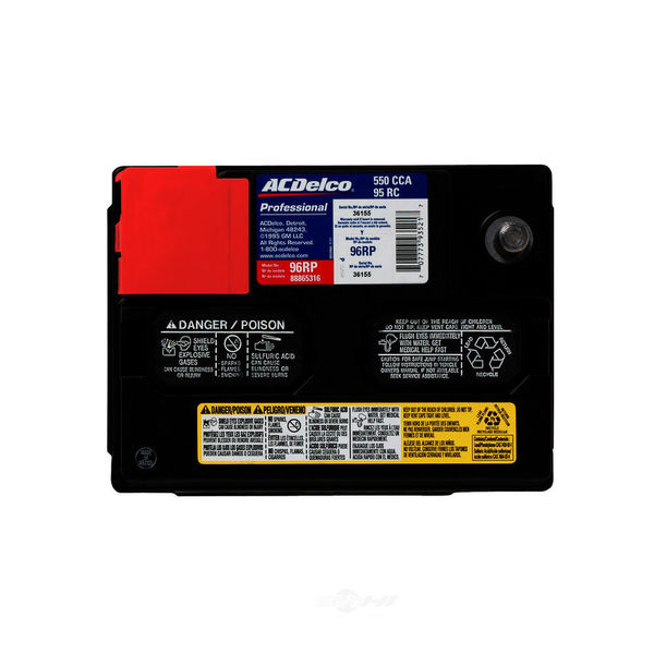 Acdelco Vehicle Battery, 96RP 96RP