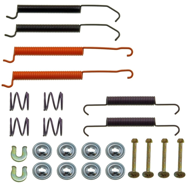 Dorman Drum Brake Hardware Kit - Rear, HW17373 HW17373