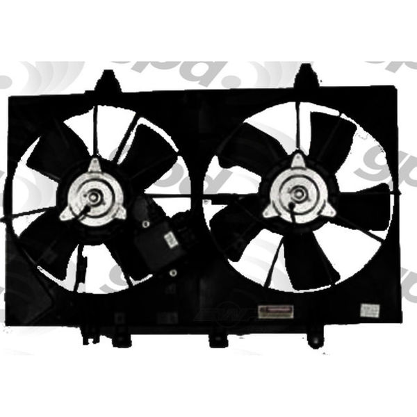 Global Parts Distributors Electric Cooling Fan Assembly, 2811638 2811638