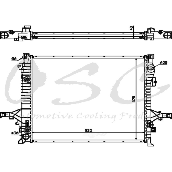 Osc Radiator, 2787 2787