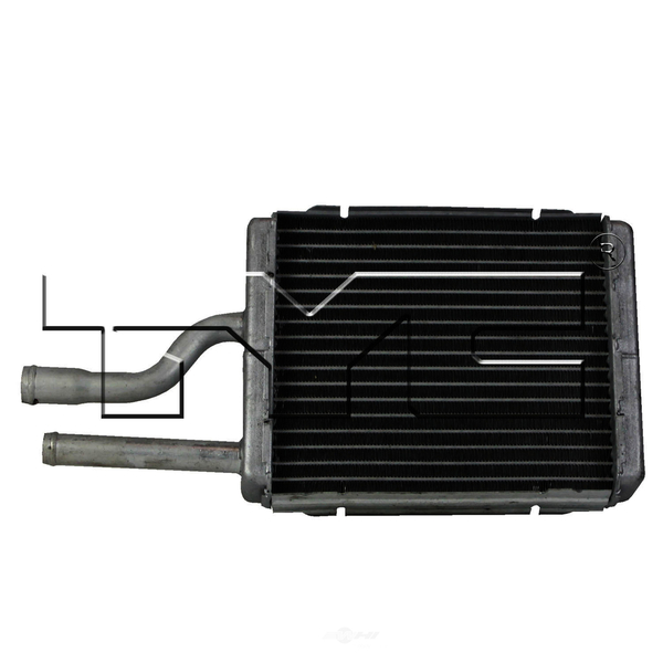Tyc HVAC Heater Core, 96027 96027