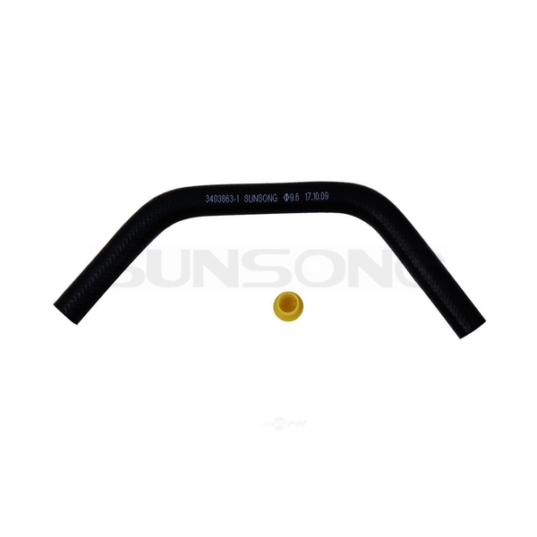 Sunsong Power Steering Return Line Hose Assembly - Pipe To Reservoir, 3403863 3403863