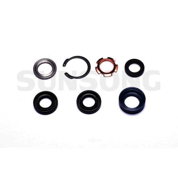 Sunsong Power Steering Power Cylinder Piston Rod Seal Kit, 8401041 8401041