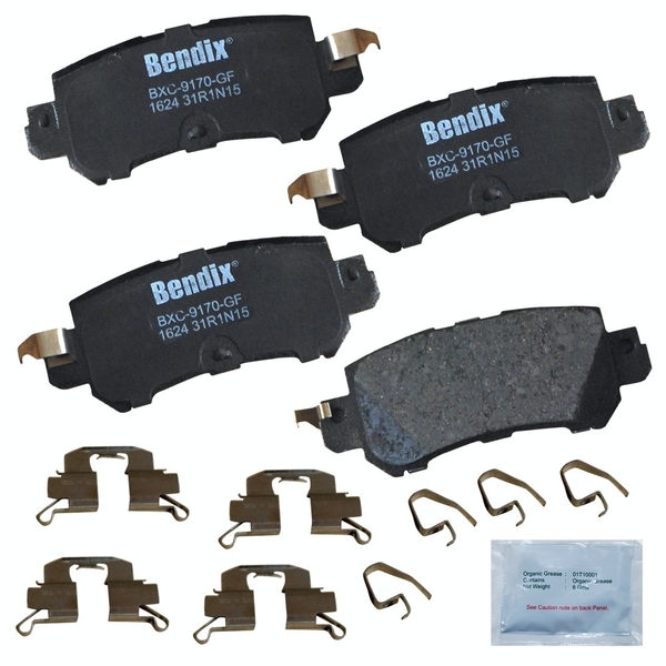 Bendix Disc Brake Pad Set, CFC1624 CFC1624