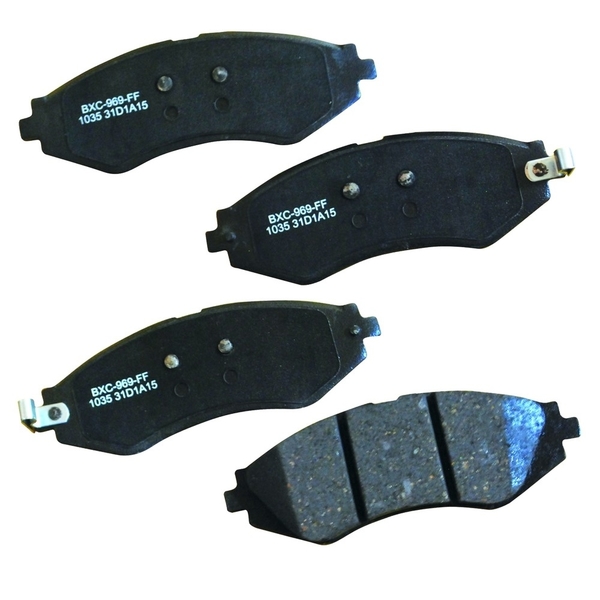 Stop By Bendix STOP Ceramic Disc Brake Pad - Front, SBC1035 SBC1035