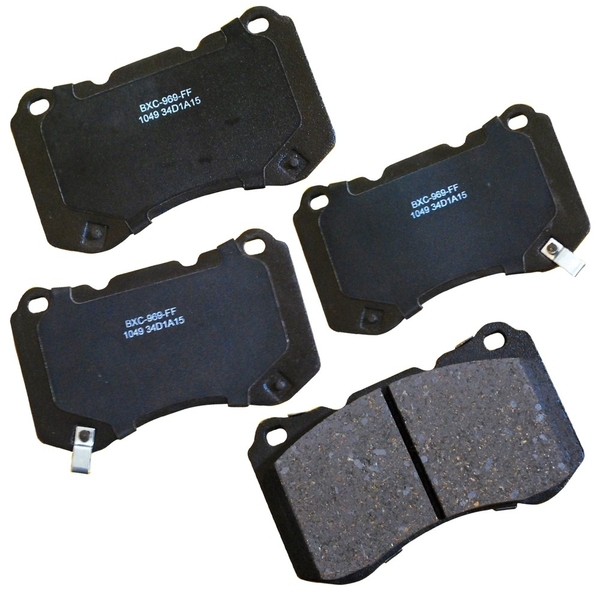 Stop By Bendix STOP Ceramic Disc Brake Pad - Front, SBC1049 SBC1049