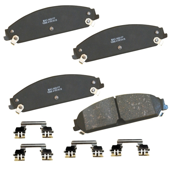 Stop By Bendix Disc Brake Pad Set, SBC1058 SBC1058