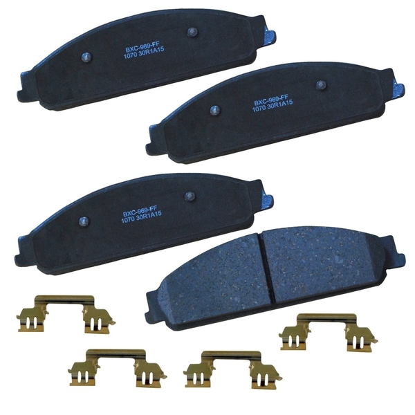 Stop By Bendix Disc Brake Pad Set, SBC1070 SBC1070