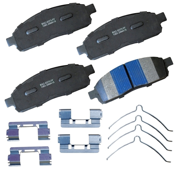 Stop By Bendix STOP Ceramic Disc Brake Pad - Front, SBC1083 SBC1083