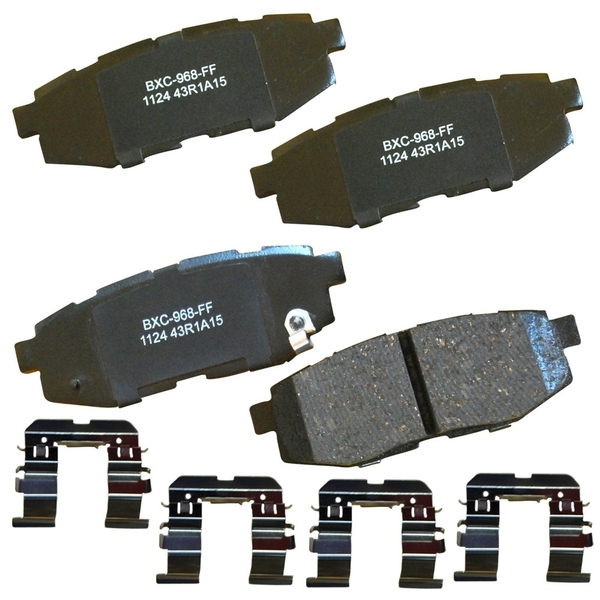 Stop By Bendix Disc Brake Pad Set, SBC1124 SBC1124