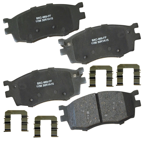 Stop By Bendix Disc Brake Pad Set, SBC1156 SBC1156