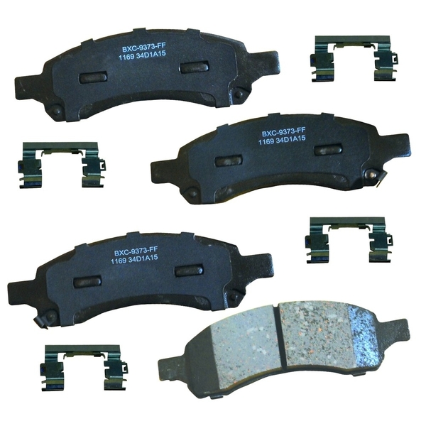 Stop By Bendix Disc Brake Pad Set, SBC1169 SBC1169