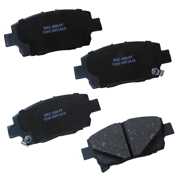 Stop By Bendix Disc Brake Pad Set, SBC1249, Front SBC1249