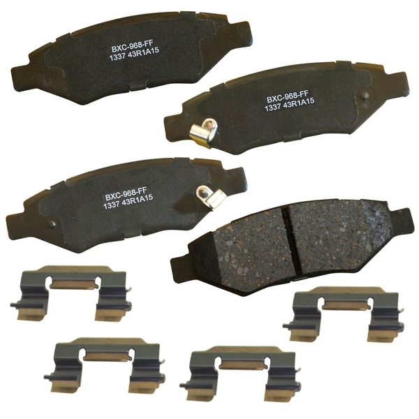 Stop By Bendix Disc Brake Pad Set, SBC1337, Rear SBC1337