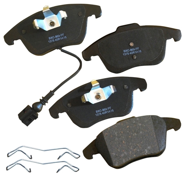 Stop By Bendix Disc Brake Pad Set, SBC1375, Front SBC1375