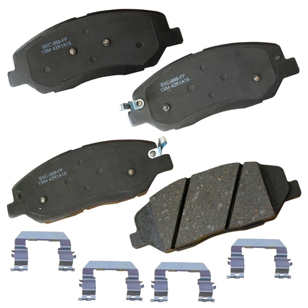 Stop By Bendix Disc Brake Pad Set 2009-2011 Hyundai Genesis, SBC1384, Front SBC1384