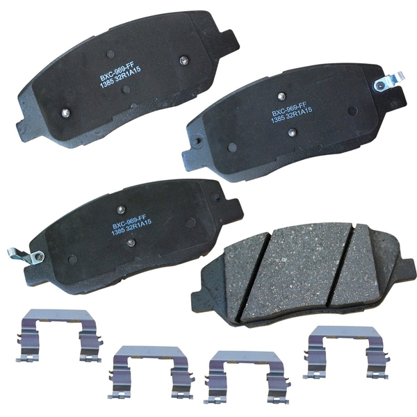 Stop By Bendix Disc Brake Pad Set 2009 Kia Borrego V6 V8, SBC1385, Front SBC1385