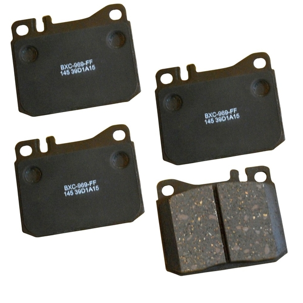 Stop By Bendix STOP Ceramic Disc Brake Pad - Front, SBC145 SBC145