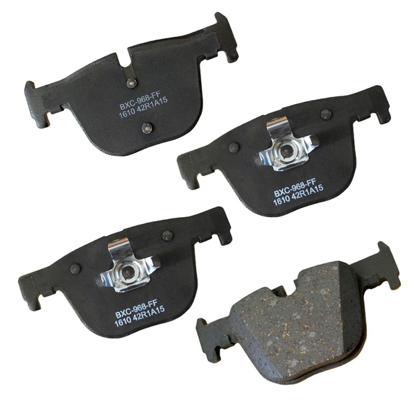 Stop By Bendix Disc Brake Pad Set, SBC1610, Rear SBC1610