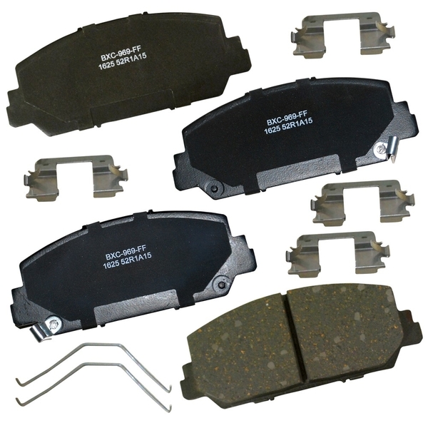 Stop By Bendix Disc Brake Pad Set, SBC1625 SBC1625