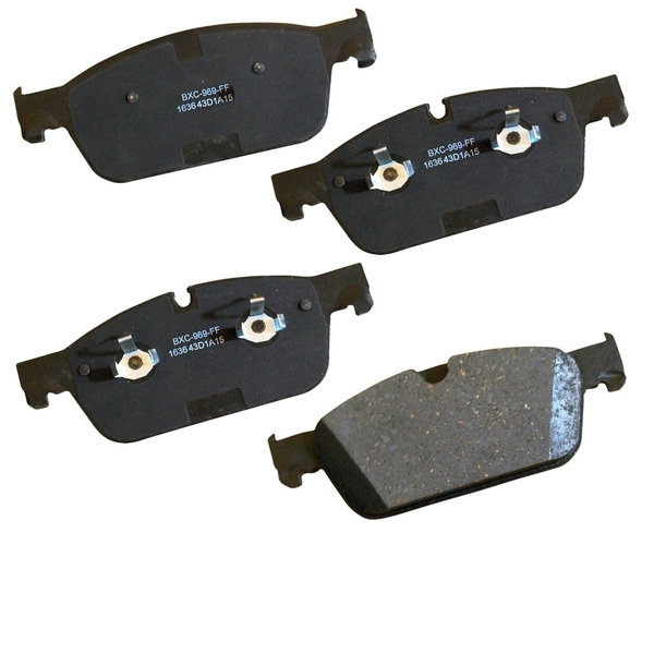 Stop By Bendix Disc Brake Pad Set, SBC1636, Front SBC1636